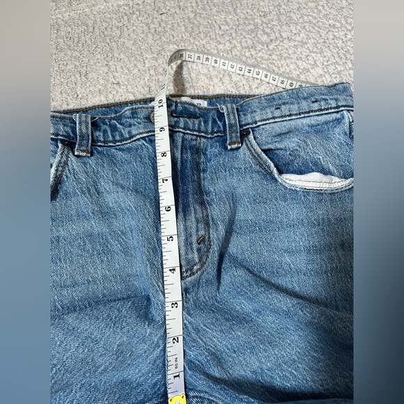 Abercrombie & Fitch Curve Love Mid Rise Straight Jeans - Light Wash Denim SZ 29 - Picture 10 of 15